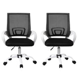 Artiss 2x Office Chair Mesh Computer Gaming Desk Chairs Work Study Mid Back