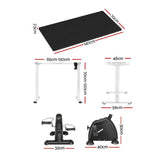 140cm Artiss Electric Standing Desk with Mini Pedal Exercise Bike Home Office