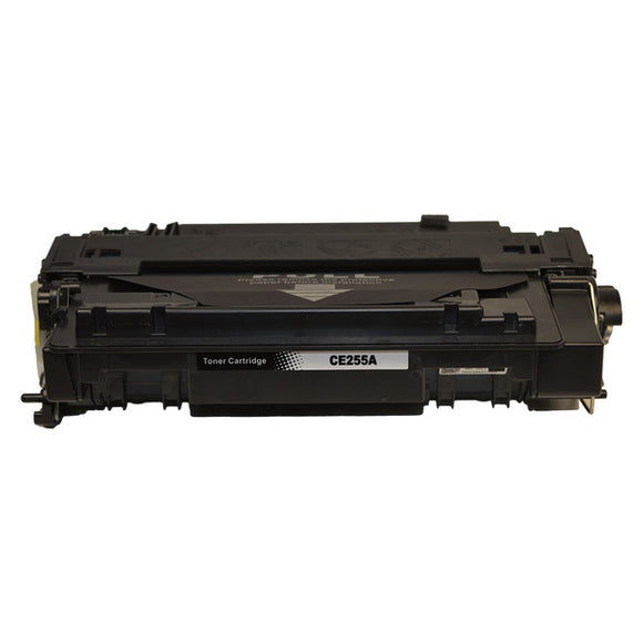 CE255A #55A Black Compatible Laser Toner x 4