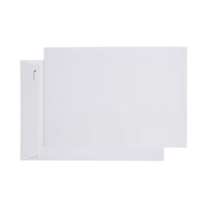 ENVELOPE B4 Strip Seal Heavy White Pocket Pack 353x250mm