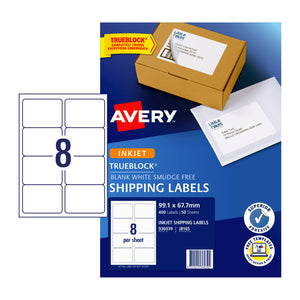 Avery Inkjet Label J8165 99.1x67.7mm 8Up Pk50