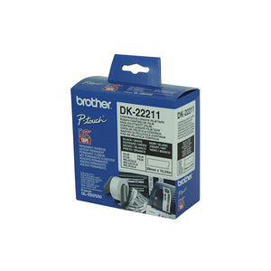 Brother DK22211 White Roll - 29mm X 15.24m Film Roll