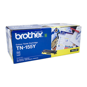 Brother TN-155Y Yellow Toner Cartridge - 4,000 pages