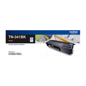 Brother TN-341 Black Toner Cartridge - 2,500 pages