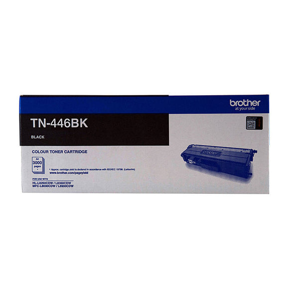 Brother TN446 Black Toner Cartridge - 6,500 pages