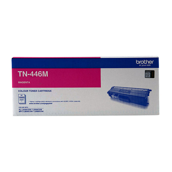 Brother TN446 Magenta Toner Cartridge - 6,500 pages
