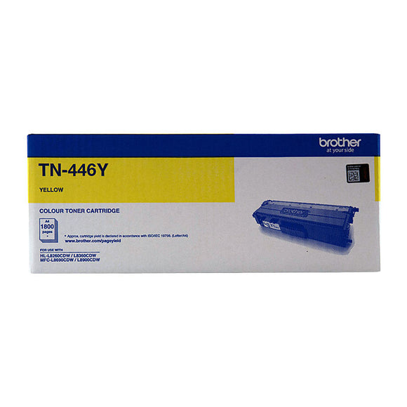 Brother TN446 Yellow Toner Cartridge - 6,500 pages