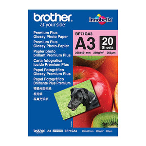 Brother BP71GA3 Glossy Paper - 20 Sheets