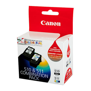 Canon PG-510 CL-511 Twin pack - Black 220 pages, Colour 244 pages