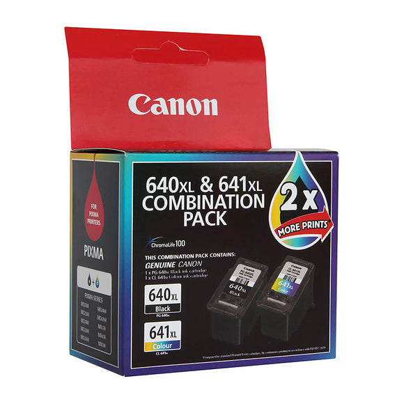 Canon PG640 CL641 XL Twin Pack - 400 pages each