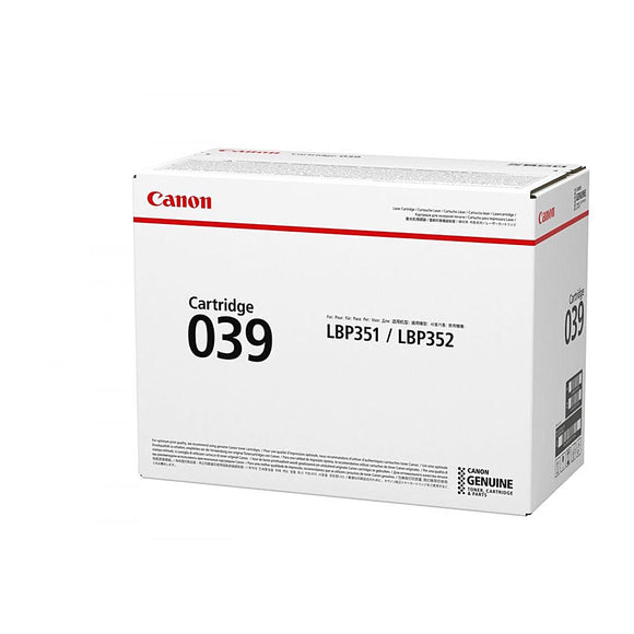 Canon CART039 Black Toner - 6,000 pages