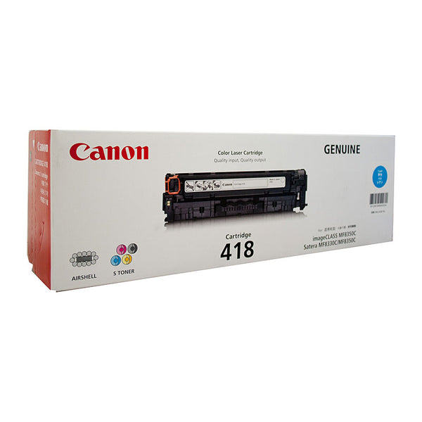 Canon CART418 Cyan Toner - 2,900 Pages – Ink and Toner Shop