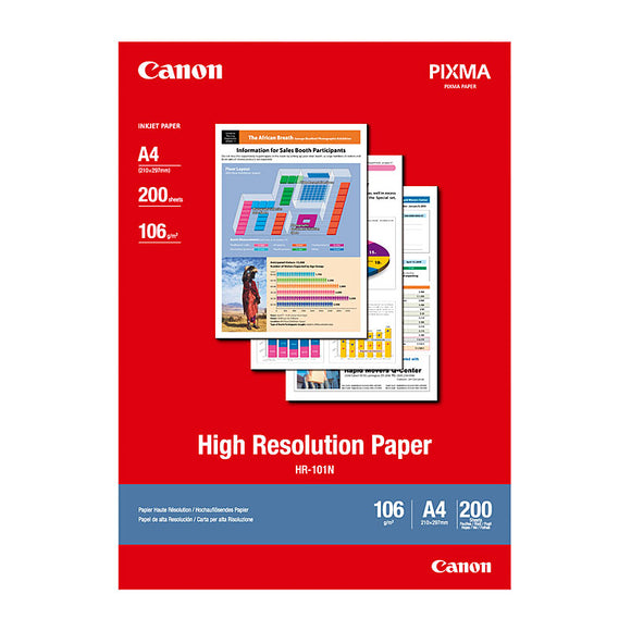 Canon High Resolution Paper A4 200 Sheets 106gsm