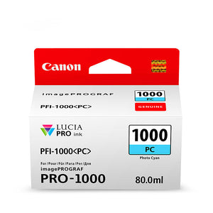 Canon PFI1000 Photo Cyan Ink Cartridge