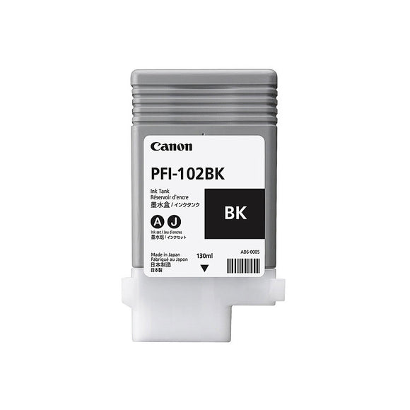 Canon PFI102 Black Ink 