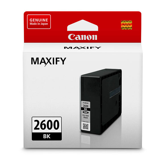 Canon PGI2600BK Black Ink Tank - 1000 pages