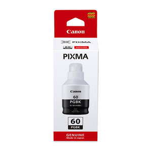 Canon GI60 Black Ink Bottle - 6,000 pages