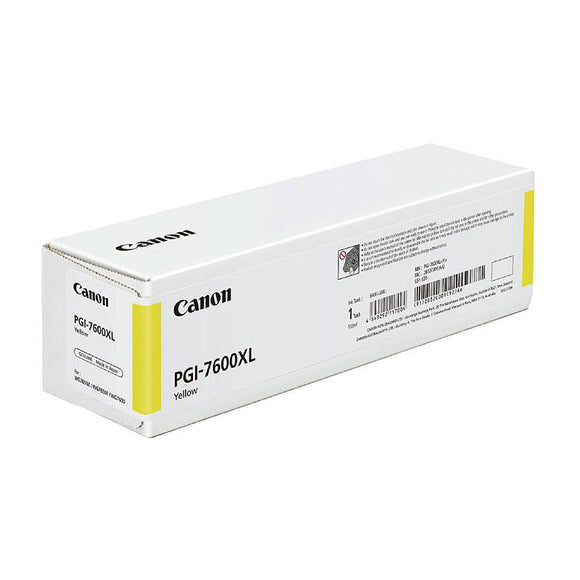 Canon PGI7600XL Yellow Ink Tank - 10,500 pages