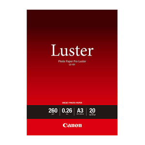 Canon Luster Photo Paper A3 - 20 pages