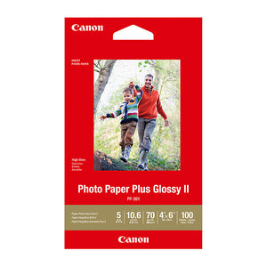 Canon 4x6 Glossy Photo Paper - 100 Sheets - 265gsm