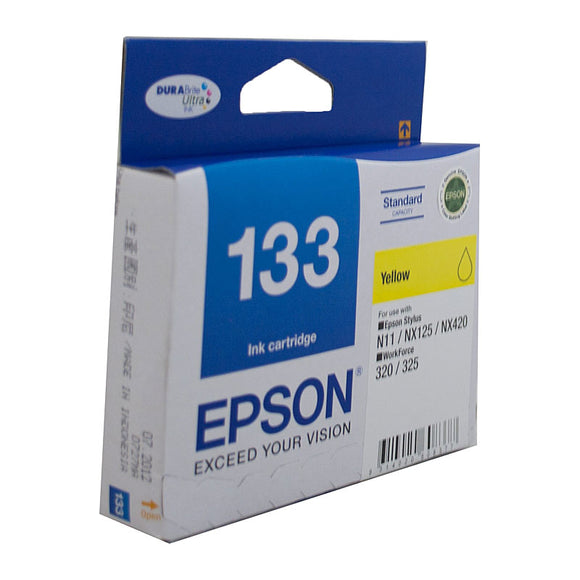Epson T1334 (133) Yellow Ink Cartridge - 300 pages