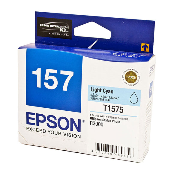 Epson T1575 Light Cyan Ink Cartridge 