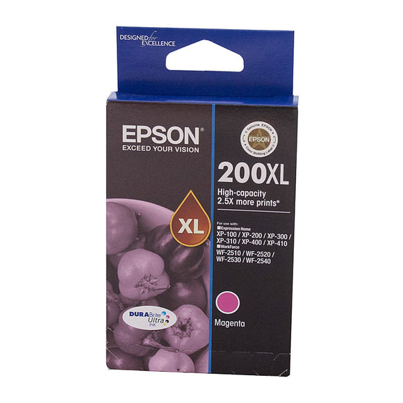 Epson 200 XL Magenta Ink Cartridge - 450 pages 