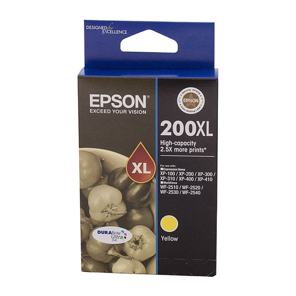 Epson 200 XL Yellow Ink Cartridge - 450 pages