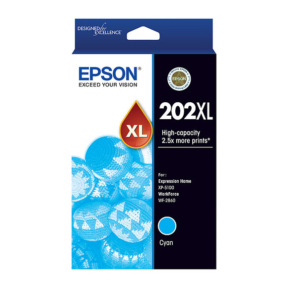 Epson 202 XL Cyan Ink Cartridge