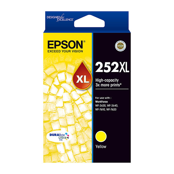 Epson 252 XL Yellow Ink Cartridge