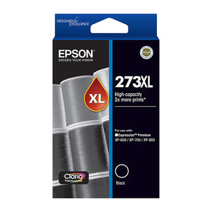 Epson 273 XL Black Ink Cartridge - 500 pages