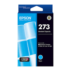 Epson 273 Cyan Ink Cartridge - 300 pages