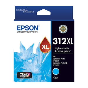 Epson 312 XL Cyan Ink Cartridge 