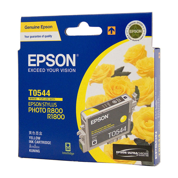 Epson T0544 Yellow Ink Cartridge - 440 pages