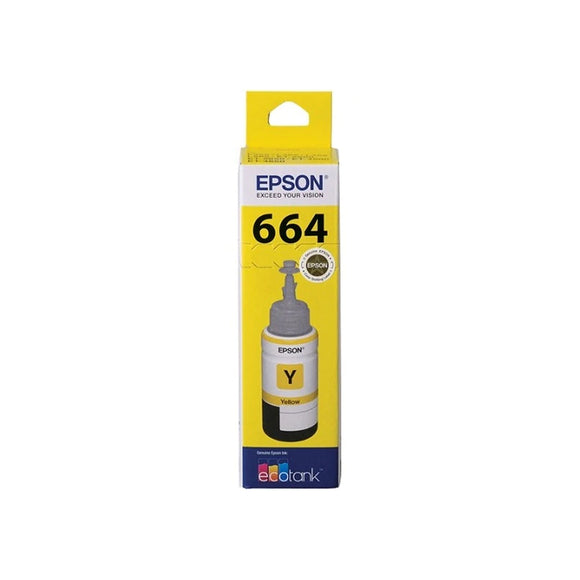 Epson T664 EcoTank Yellow Ink Bottle