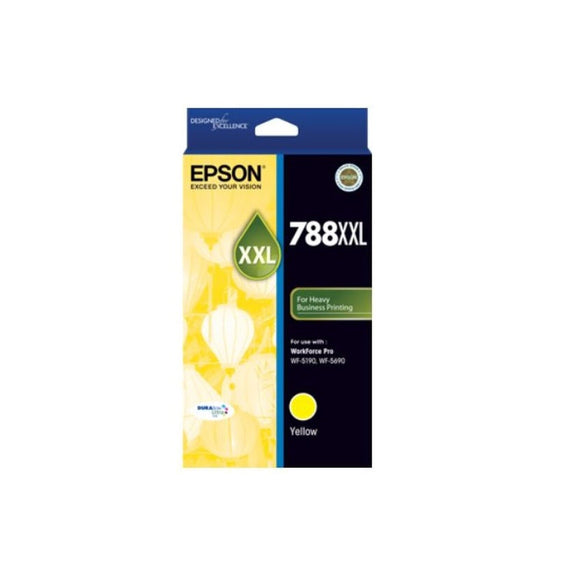Epson 788XXL Yellow Ink Cartridge - 4,000 pages