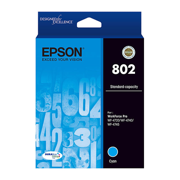 Epson 802 Cyan Ink Cartridge