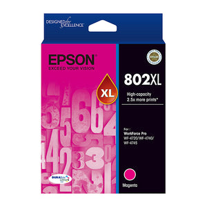 Epson 802 Magenta XL Ink Cartridge