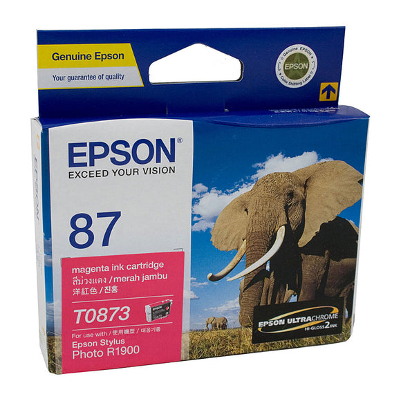 Epson T0873 Magenta Ink Cartridge - 915 pages