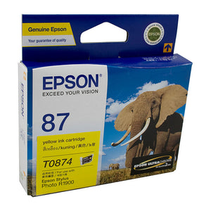 Epson T0874 Yellow Ink Cartridge - 915 pages