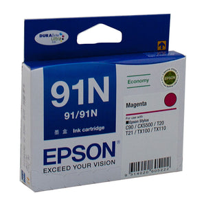 Epson T1073 (91N) Magenta Ink Cartridge - 215 pages