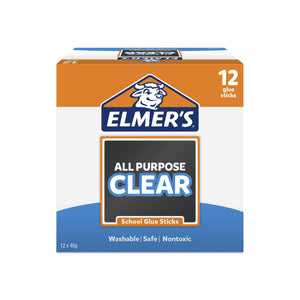 Elmers All Purpose School Glue Stick 40g Bx12