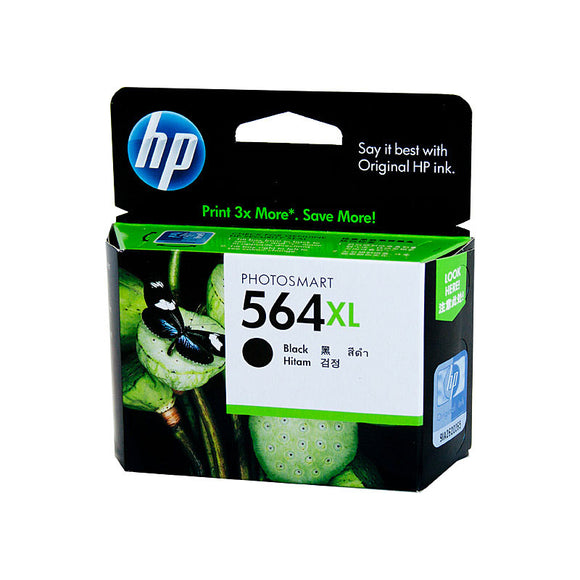HP #564XL Black Ink Cartridge - 550 pages