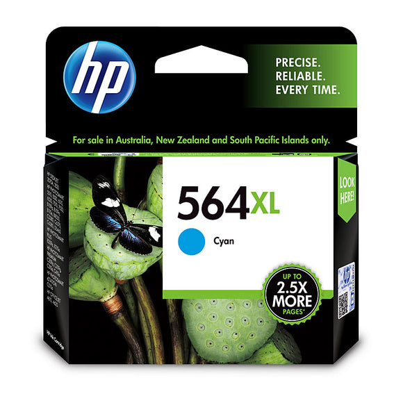 HP #564XL Cyan Ink Cartridge - 750 pages
