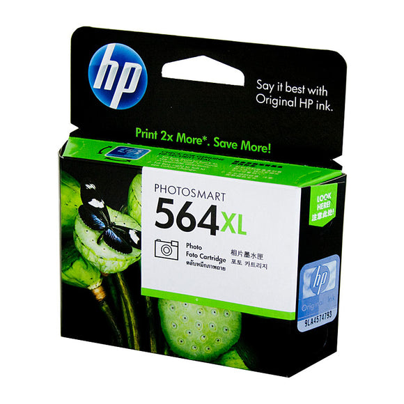 HP #564XL Photo Black Ink Cartridge - 290 pages of 4 x 6