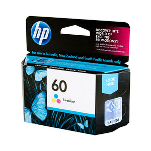 HP #60 Colour ink Cartridge - 165 pages