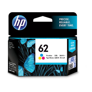 HP #62 Tri Colour Ink Cartridge - 165 pages