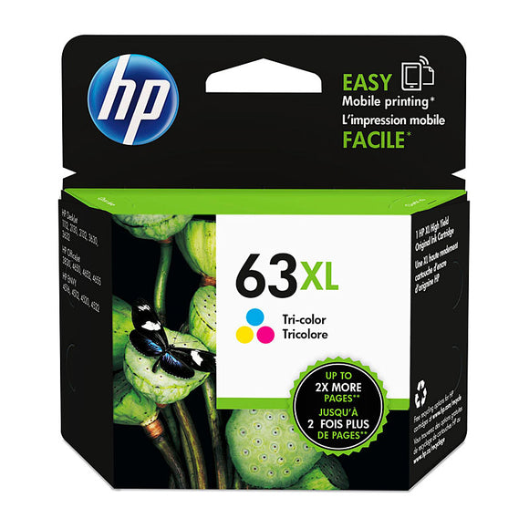 HP #63XL Tri Colour Ink - 330 pages