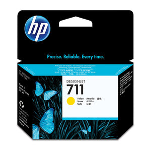 HP No 711 29ml Yellow Ink Cartridge 