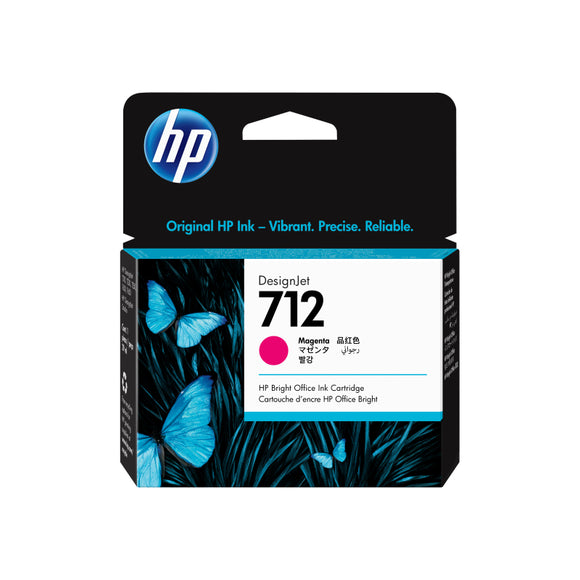 HP #712 29ml Mag Ink 3ED68A